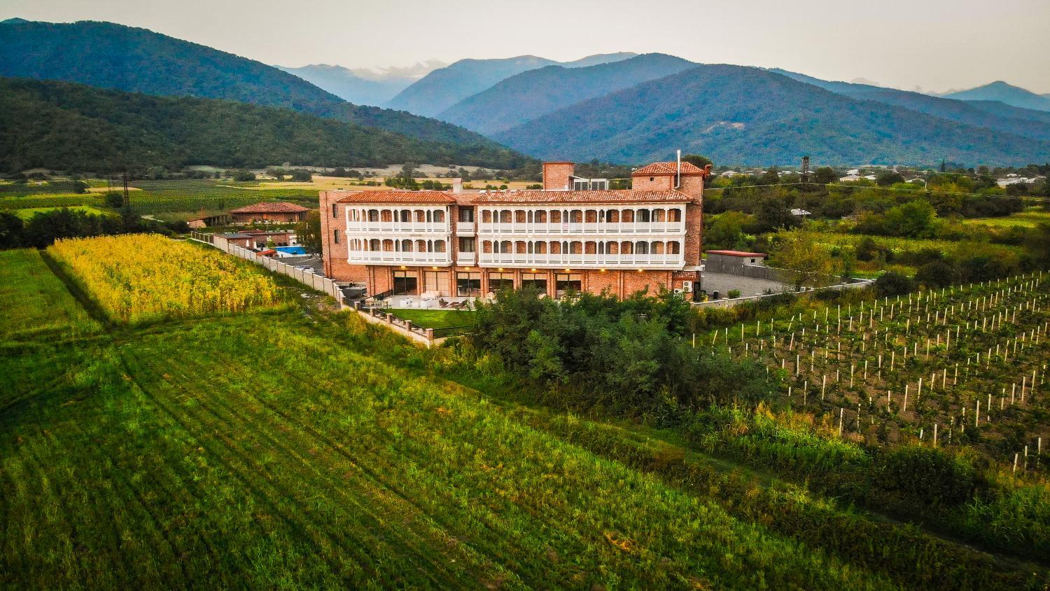 Hotel with winery - Chateau Artwine