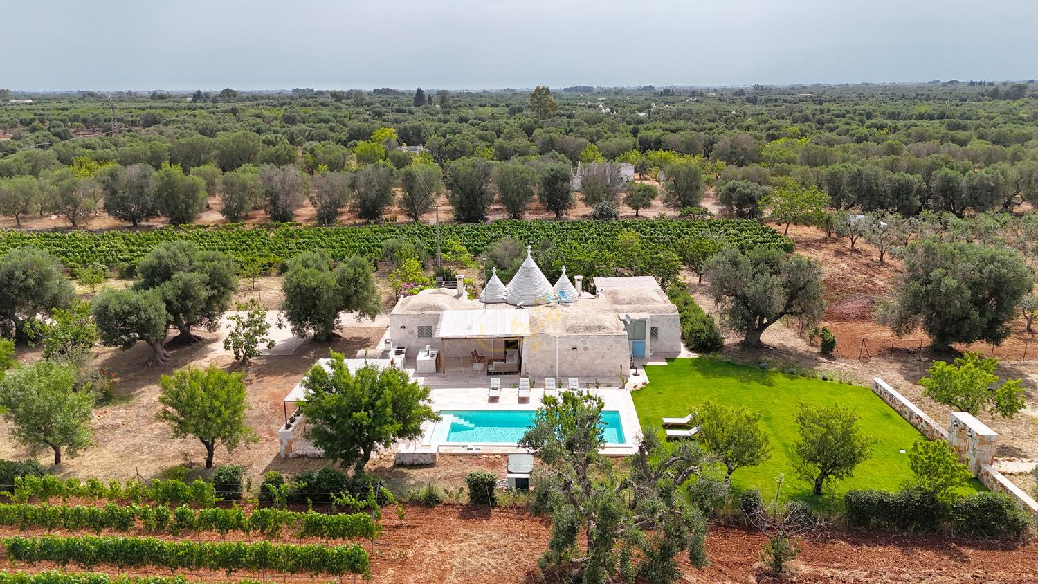 Hotel with winery - TD Trullo Titiro